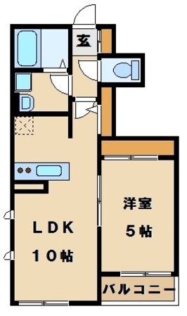 プリムヴェールの物件間取画像